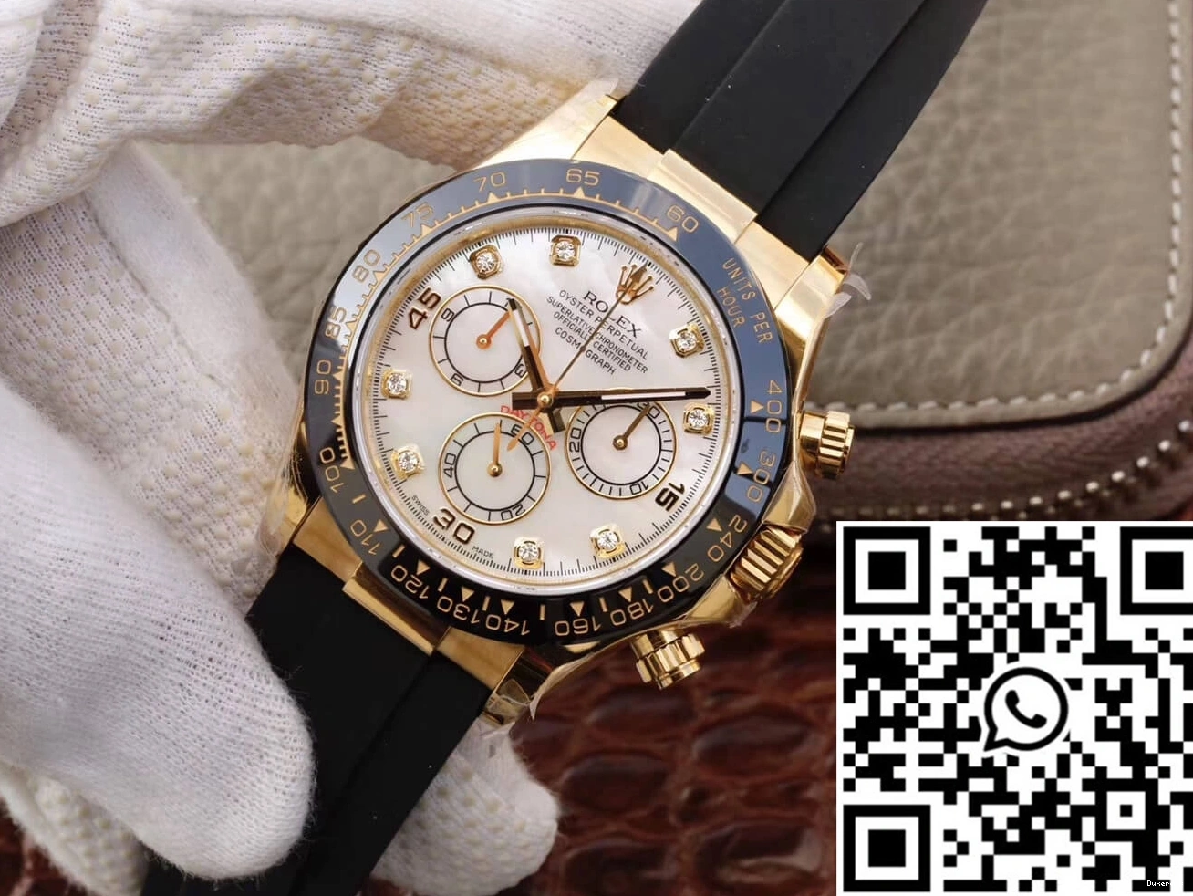 Cosmograph Dial Diamond Daytona JH M116518ln-0037 Premium Rolex V6 Factory 1132 0823